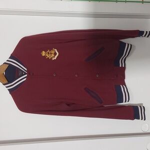 Ralph Lauren Polo embroidered Varsity bomber Jacket